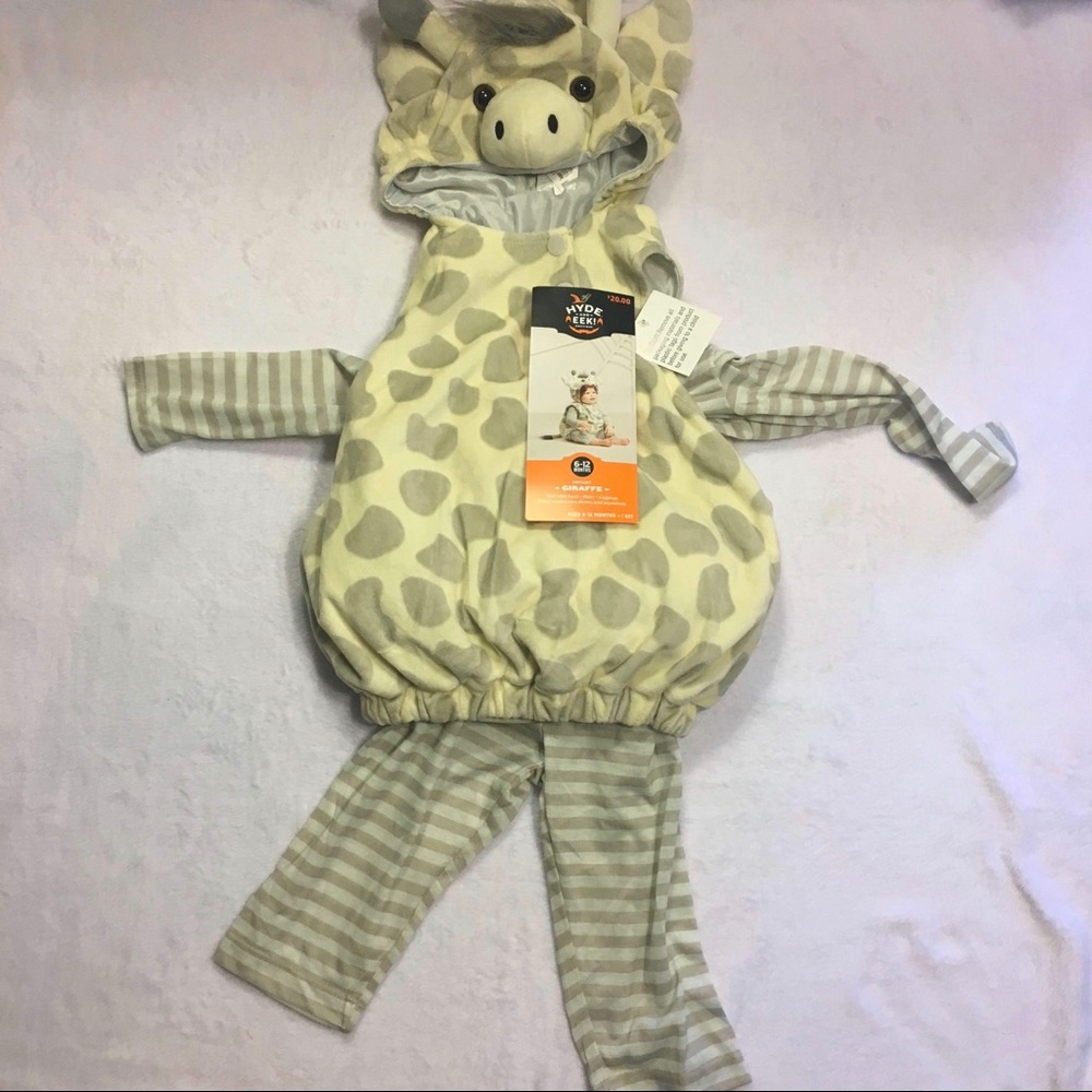 NWT‎ giraffe Halloween costume6-12m